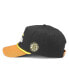 ფოტო #2 პროდუქტის Men's Black/Gold Boston Bruins Roscoe Washed Twill Adjustable Hat