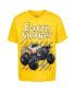 Фото #3 товара Футболка для малышей Monster Jam Earth Shaker Зомби Грейв Диггер 4 пакета графических футболок Красный/Черный/Желтый/Серый