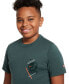Фото #3 товара Рубашка для малышей Nike Big Boys 100% Хлопок Графическая