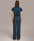 ფოტო #4 პროდუქტის Women's Linen-Blend Drawstring Pants