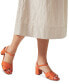 Фото #5 товара Women's Cherry Garden Pier Crossover Block-Heel Dress Sandals