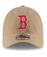 ფოტო #3 პროდუქტის Men's Khaki Boston Red Sox Fashion Core Classic 9Twenty Adjustable Hat