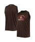 Фото #2 товара Men's Brown Cleveland Browns Rebound Tank Top