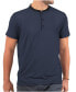 Фото #1 товара Men's Short Sleeve Henley T-Shirt