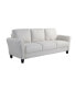 80.3" W Microfiber Wilshire Sofa with Rolled Arms