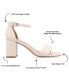 ფოტო #6 პროდუქტის Women's Valenncia Ankle Strap Sandals