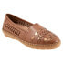 Фото #2 товара Trotters Rory T2209-296 Womens Brown Leather Slip On Loafer Flats Shoes 11