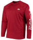 ფოტო #3 პროდუქტის Men's PFG Cardinal Arkansas Razorbacks Terminal Tackle Omni-Shade Long Sleeve T-shirt