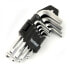 Set of 1.5-10mm Allen wrenches - 9pcs