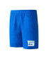 Men's Royal, Red New York Giants Meter T-shirt and Shorts Sleep Set