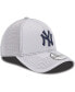 Фото #2 товара Men's New York Yankees Gray Neo 39THIRTY Stretch Fit Hat