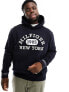 Фото #1 товара Tommy Hilfiger Big & Tall monotype collegiate hoodie in navy