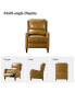 Leather Pushback Recliner chair with Adjustable Backrest for Livingroom