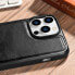 Фото #14 товара Etui pokryte naturalną skórą do iPhone 14 Pro Max Leather Oil Wax czarny