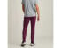 Bonobos Fielder Running Pants Men's Small Plum Polyester Stretch Elastic Waist