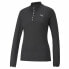 Футболка с длинным рукавом женская Puma Strong 1/4 Zip Чёрный