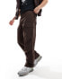 Фото #5 товара ASOS DESIGN baggy cargos in brown