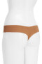 Commando 187918 Womens Classic Thong Underwear Caramel Size Small/Medium