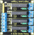 Фото #3 товара Joy-IT SBC-SSR01 - Relay module - Arduino/Raspberry Pi - Arduino - Black,Blue,Gold,Silver - 57 mm - 55 mm