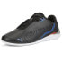 Puma Bmw Mms Drift Cat Decima Perforated Lace Up Mens Black, Blue Sneakers Casu