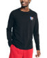 Фото #2 товара Men's Classic-Fit Logo Graphic Long-Sleeve T-Shirt