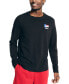 ფოტო #2 პროდუქტის Men's Classic-Fit Logo Graphic Long-Sleeve T-Shirt