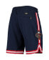 ფოტო #3 პროდუქტის Men's Zion Williamson Navy New Orleans Pelicans Player Shorts