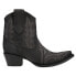 Фото #1 товара Corral Boots Embroidered Snip Toe Cowboy Booties Womens Black Casual Boots L5701