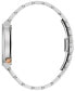 ფოტო #2 პროდუქტის Women's Latin Grammy Futuro Two-Tone Stainless Steel Bracelet Watch 35mm