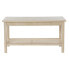 Centre Table DKD Home Decor 90 x 50 x 46 cm Natural Aluminium MDF Wood