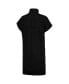 ფოტო #3 პროდუქტის Women's Black Los Angeles Dodgers Emily Quarter-Zip Sneaker Dress