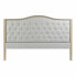 Изголовье кровати DKD Home Decor Серый Разноцветный Натуральный Светло-серый Деревянный древесина каучукового дерева 180 x 10 x