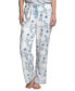 ფოტო #2 პროდუქტის Women's 2-Pk. Stretch Fleece Lounge Pajama Pants