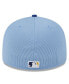 Фото #2 товара Men's Light Blue Milwaukee Brewers 2024 Batting Practice Low Profile 59FIFTY Fitted Hat
