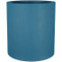 Runder Blumenkasten RIVIERA GRANIT - Kunststoff - Durchmesser 50 cm - Blau