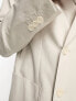 Jack & Jones Premium relaxed fit double breasted suit jacket in cream