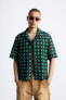 Фото #3 товара Рубашка-поло ZARA с текстурным вязанием
