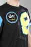 T-Shirt VR46 Sky 2018 Schwarz