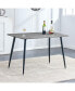 Фото #2 товара Sturdy 4-Seater MDF Dining Table with Modern Design, Easy Assembly
