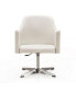 Pelo Adjustable Height Swivel Accent Chair