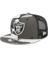 Фото #1 товара Men's Urban Camo Las Vegas Raiders 9FIFTY Trucker Snapback Hat