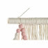 Фото #2 товара Настенный декор DKD Home Decor Хлопковый ротанг Boho 70 х 3 х 85 см Синий Розовый Кремовый (2 штуки)