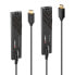 Фото #3 товара Lindy 300m HDMI 18G Fiber Optic extender - 3840 x 2160 pixels - AV receiver - 300 m - Wired - Black - HDCP