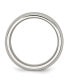 ფოტო #2 პროდუქტის Stainless Steel Base Polished Black Ceramic Center Band Ring