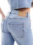 Фото #4 товара JJXX Nice straight fit cropped jeans in medium blue