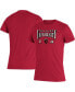 Фото #1 товара Men's Scarlet Rutgers Scarlet Knights Along The Shadow Tri-Blend T-shirt