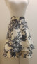 Фото #2 товара Юбка City Studio женская многослойная с цветочным принтом темно-синяя и слоновая кость 18W