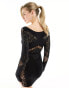 Фото #5 товара Ann Summers Halloween Paisley dress in black