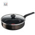 Фото #1 товара Tefal B5543202 Easy Cook & Clean Sautuse 24 cm mit Deckel, Nicht -STICK ALLE Lichter auer Induktion, hergestellt in Franken