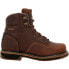 Фото #1 товара Georgia AMP LT Edge Waterproof GB00464 Mens Brown Wide Leather Work Boots